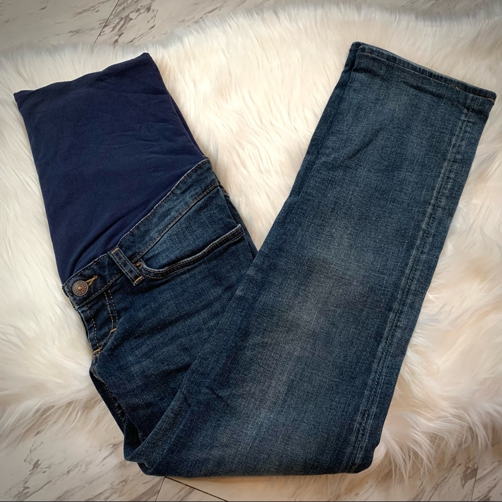 H&M MAMA Maternity Straight Leg Jeans Size 6 👖